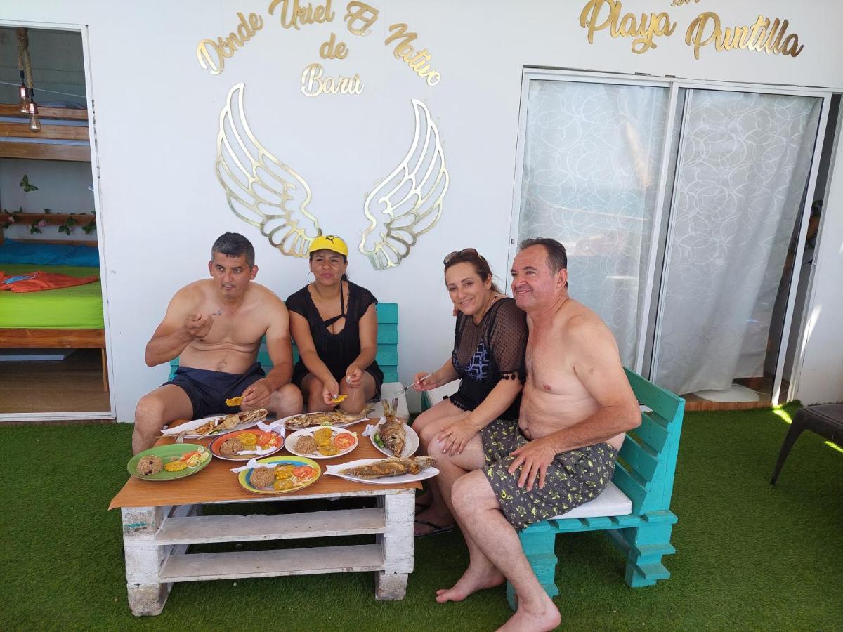 Posada Donde Uriel Playa Tranquila Otel Pendales Dış mekan fotoğraf